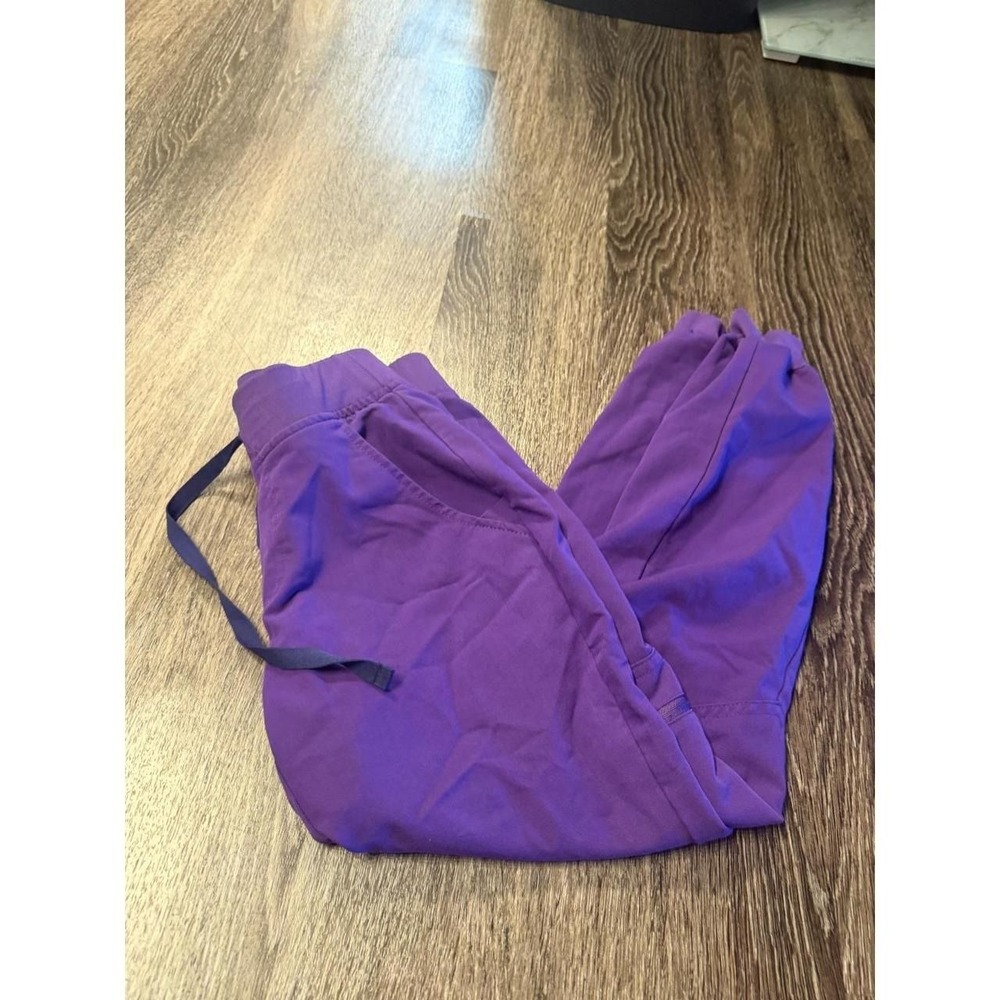 Figs Zamorra Jogger Scrub Pants Purple W18SW200SP Small Petite Technical Coll.